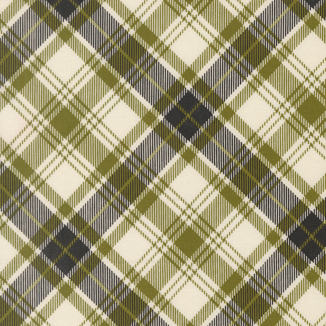 Chilly Plaid Pine M5571513 by Sweetwater for Moda Fabrics (sold in 25cm increments)