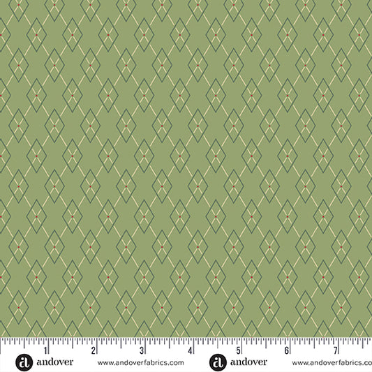Joy Wreath Sweater Weather A1042G by Laundry Basket Quilts for Andover Fabrics (sold in 25cm increments)