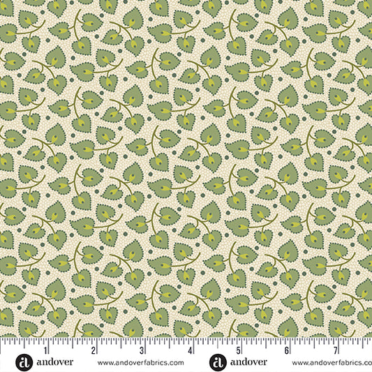 Joy Fir Heartstrings A1052G by Laundry Basket Quilts for Andover Fabrics (sold in 25cm increments)