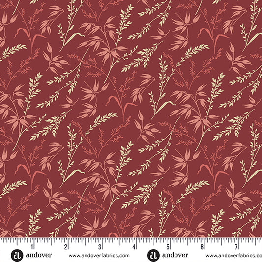 Joy Bauble Winter Rye A1055R by Laundry Basket Quilts for Andover Fabrics (sold in 25cm increments)