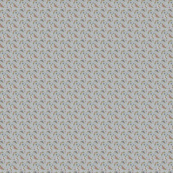 Fairy Garden Flower Field Blue 8200113 by Lynette Anderson for Nutex fabrics (sold in 25cm increments)