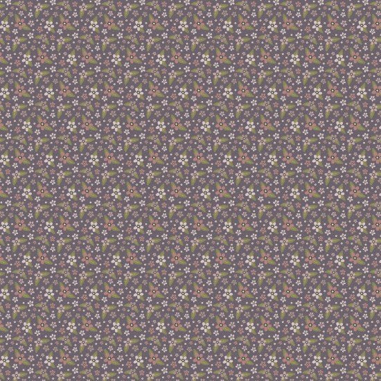 Fairy Garden Flower Field Mauve 200114 by Lynette Anderson for Nutex fabrics (sold in 25cm increments)