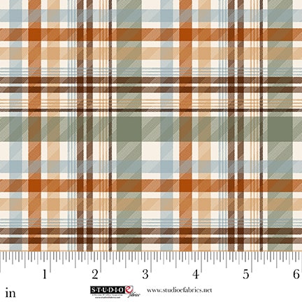 HIghlander 8620-36 Multi by Cat Thurmann for E Studio Fabrics (sold in 25cm increments)