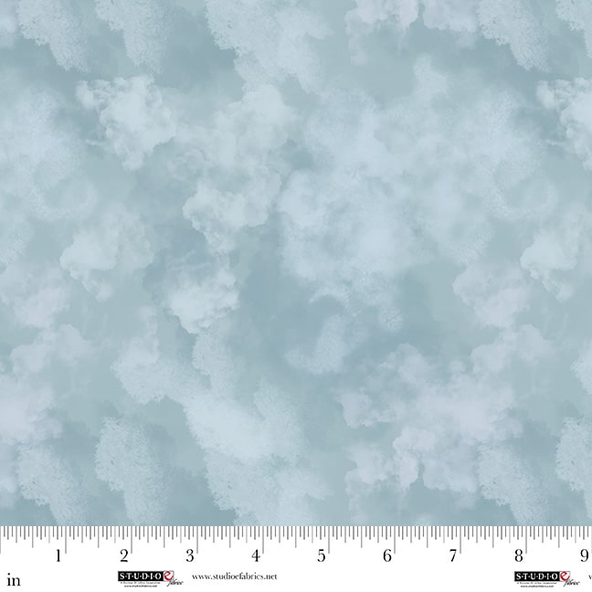 HIghlander 8625-17 Rain by Cat Thurmann for E Studio Fabrics (sold in 25cm increments)