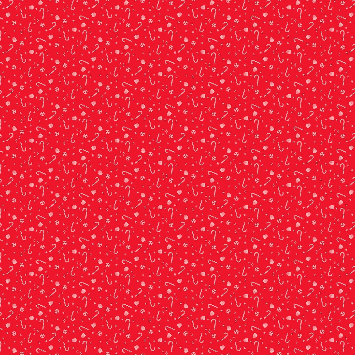 Merry Kitschmas 90671-26 Candies Red by Louise Pretzel for Figo Fabrics (sold in 25cm increments)