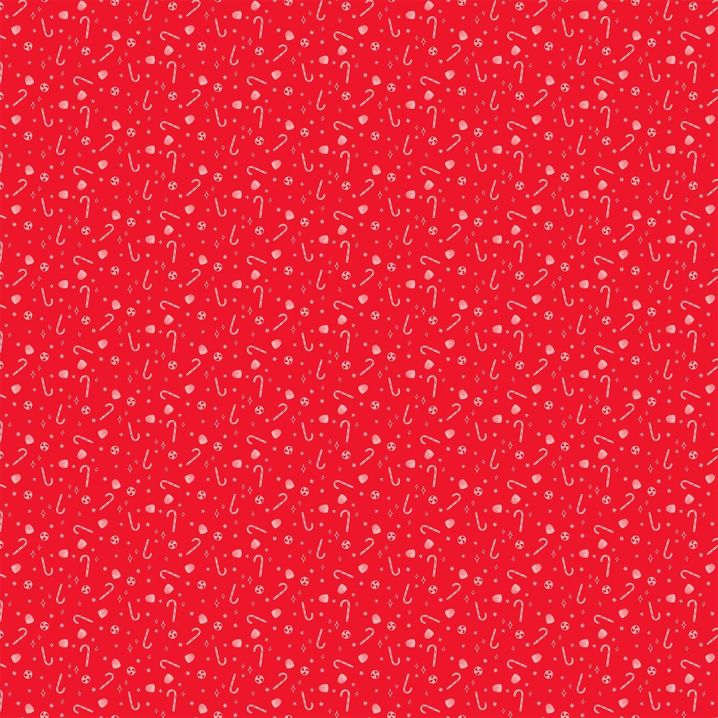 Merry Kitschmas 90671-26 Candies Red by Louise Pretzel for Figo Fabrics (sold in 25cm increments)
