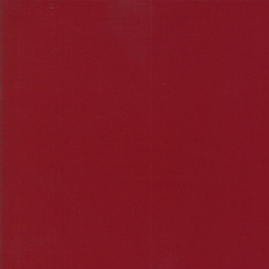Bella Solids Kansas Red 9900150 Meterage by Moda Fabrics (sold in 25cm increments)