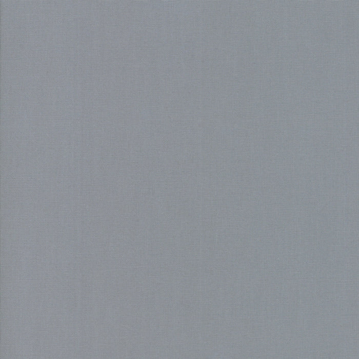 Bella Solids Steel 9900184 Meterage by Moda Fabrics (sold in 25cm increments)