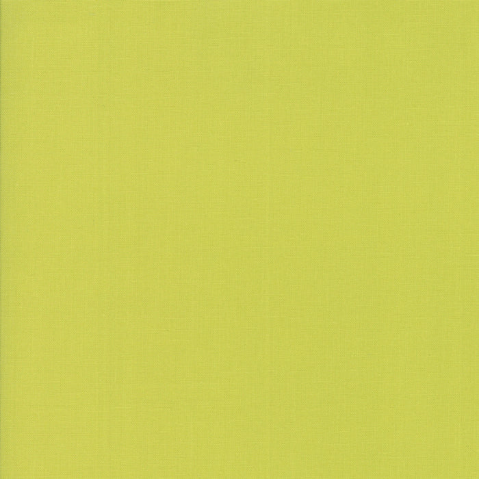 Bella Solids Chartreuse 9900188 Meterage by Moda Fabrics (sold in 25cm increments)