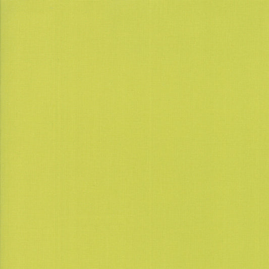 Bella Solids Chartreuse 9900188 Meterage by Moda Fabrics (sold in 25cm increments)