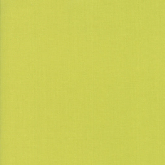 Bella Solids Chartreuse 9900188 Meterage by Moda Fabrics (sold in 25cm increments)
