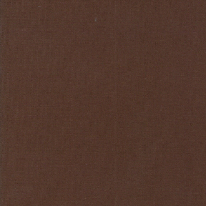 Bella Solids Chocolate 990041 Meterage by Moda Fabrics (sold in 25cm increments)