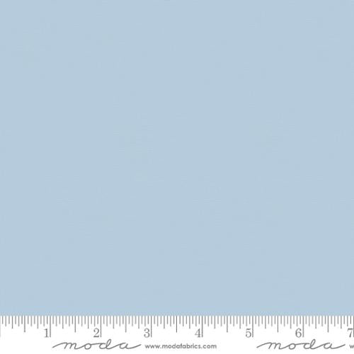 Bella Solids Powder Blue 9900460 Meterage by Moda Fabrics (sold in 25cm increments)