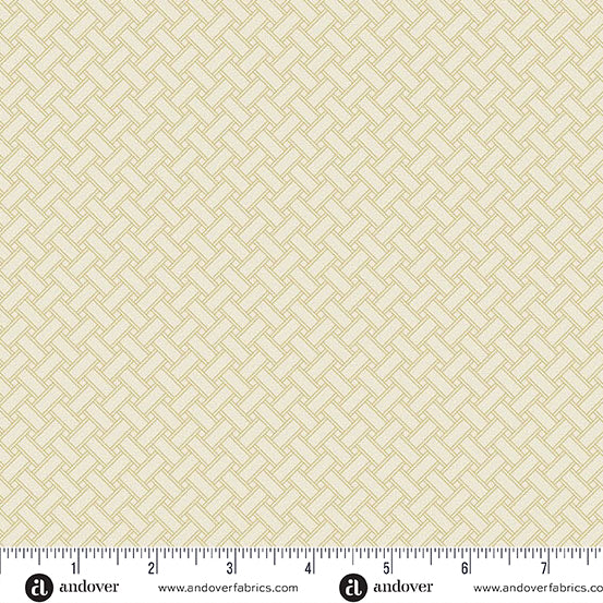 Snow Flurry Cozy Throw Cream A10319L by Laundry Basket Quilts for Andover Fabrics (sold in 25cm increments)