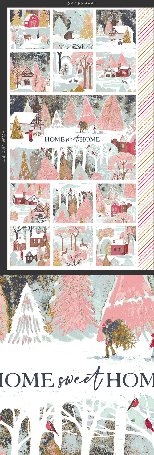 Adventale Welcome Home ADV25916 Panel by Katarina Roccella for Art Gallery Fabrics