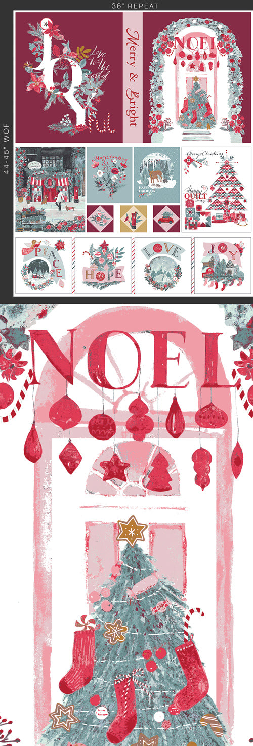 Adventale Merry Everything ADV25917 Panel by Katarina Roccella for Art Gallery Fabrics