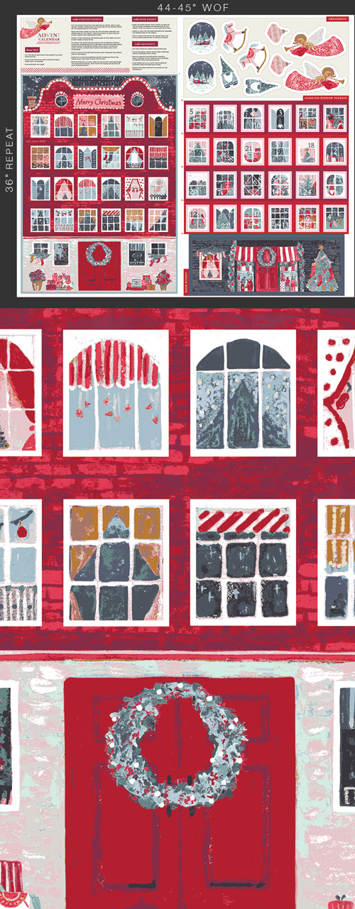 Adventale Advent Calendar ADV25919 Panel by Katarina Roccella for Art Gallery Fabrics