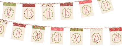 Pocketful of Joy Linen Panel DV7191 by Natalie Bird for Devonstone Fabrics