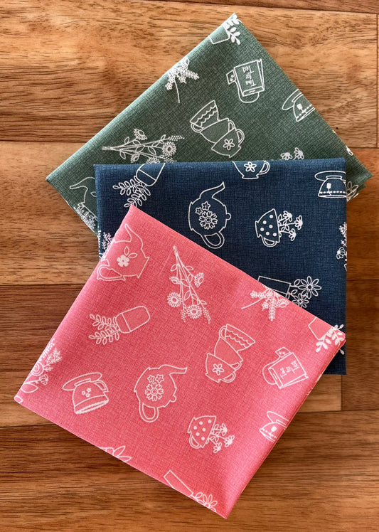 Afternoon Tea Scattered Fat Quarter Bundle by Beverly McCullough for Riley Blake Designs