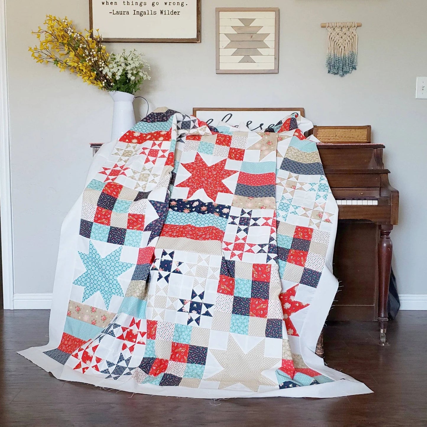 All American Quilt Pattern by Chelsi Stratton