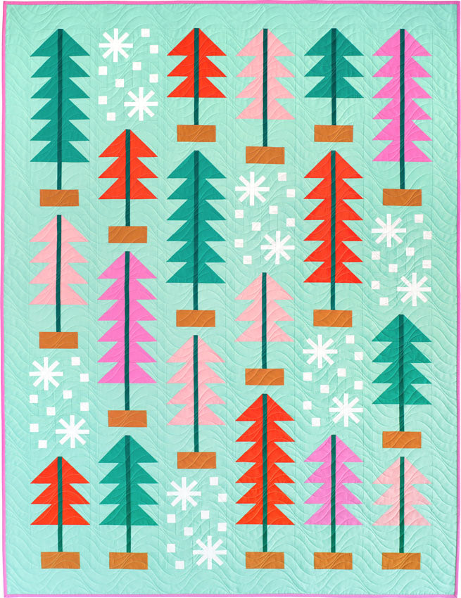 All Spruced Up Quilt Pattern - Pen and Paper