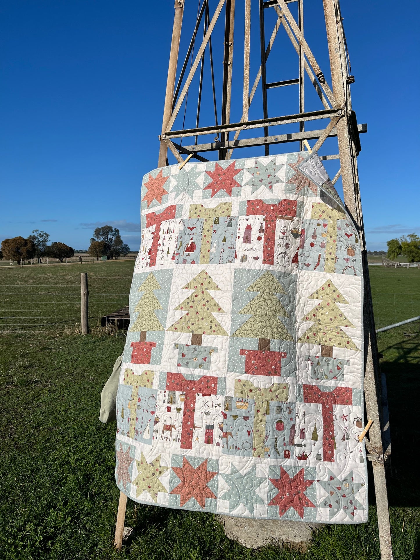 All Wrapped Up Quilt Pattern by Coach House Designs