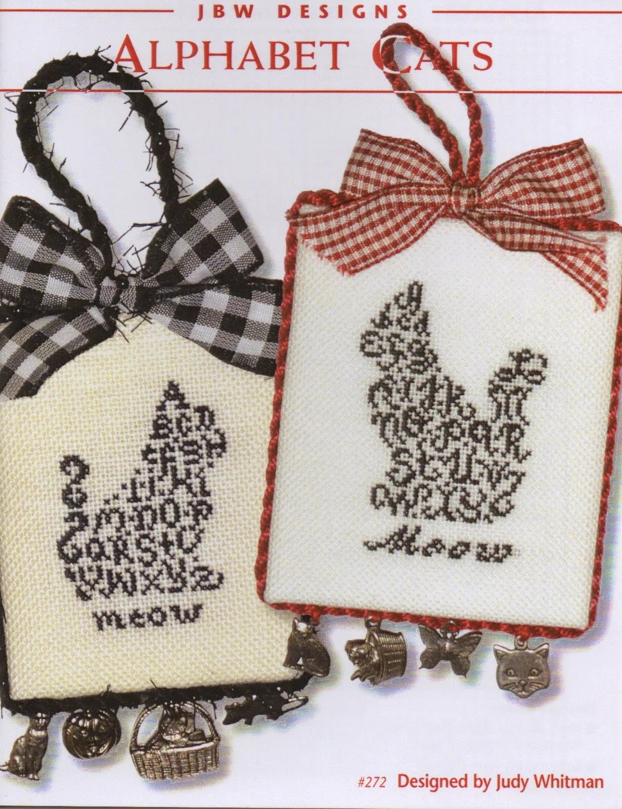 Alphabet Cats Cross Stitch Pattern by JBW Designs