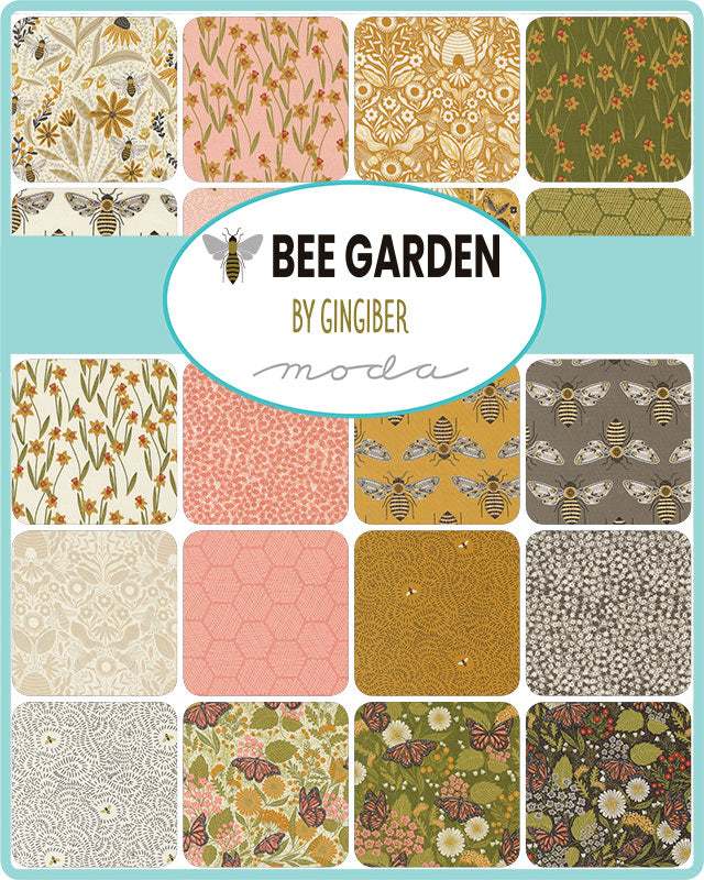 Bee Garden Layer Cake by Gingiber for Moda Fabrics