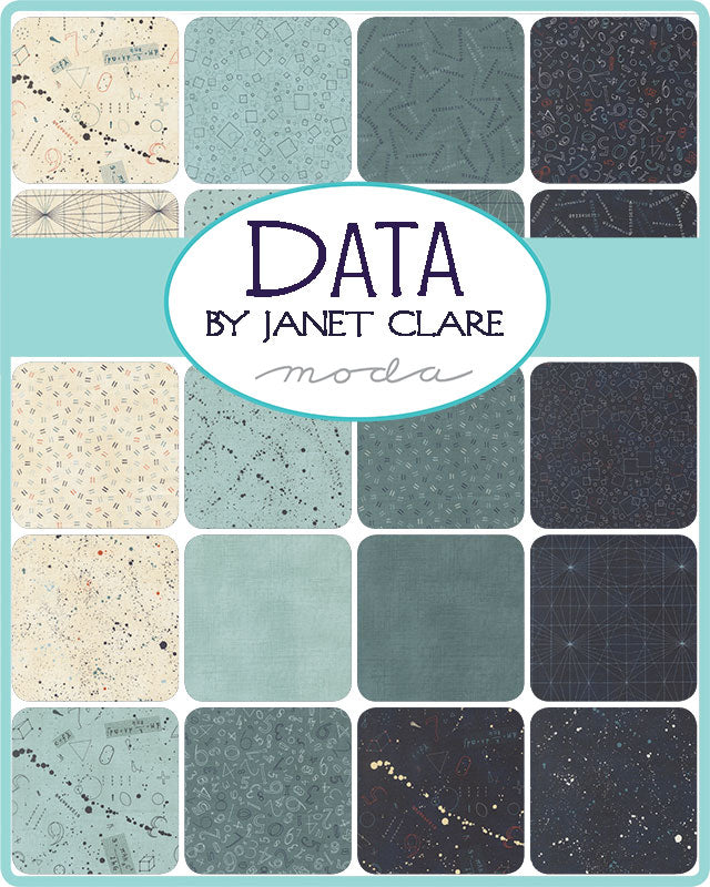 Data Jelly Roll by Janet Clare for Moda Fabrics
