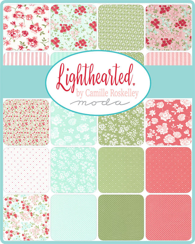 Lighthearted Mini Charm Pack by Camille Roskelley for Moda Fabrics