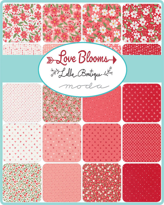 Love Blooms Mini Charm Pack by Lella Boutique for Moda Fabrics