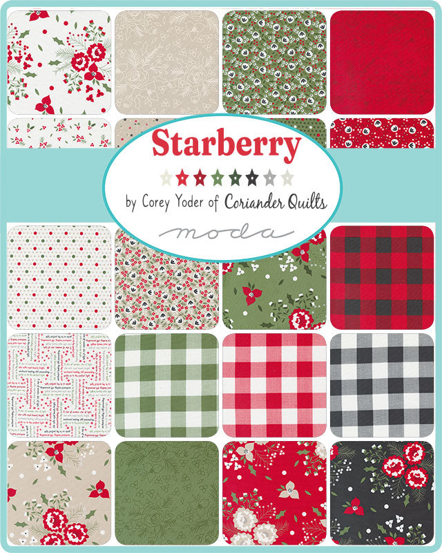 Starberry Jelly Roll by Corey Yoder of Coriander Quilts for Moda Fabrics
