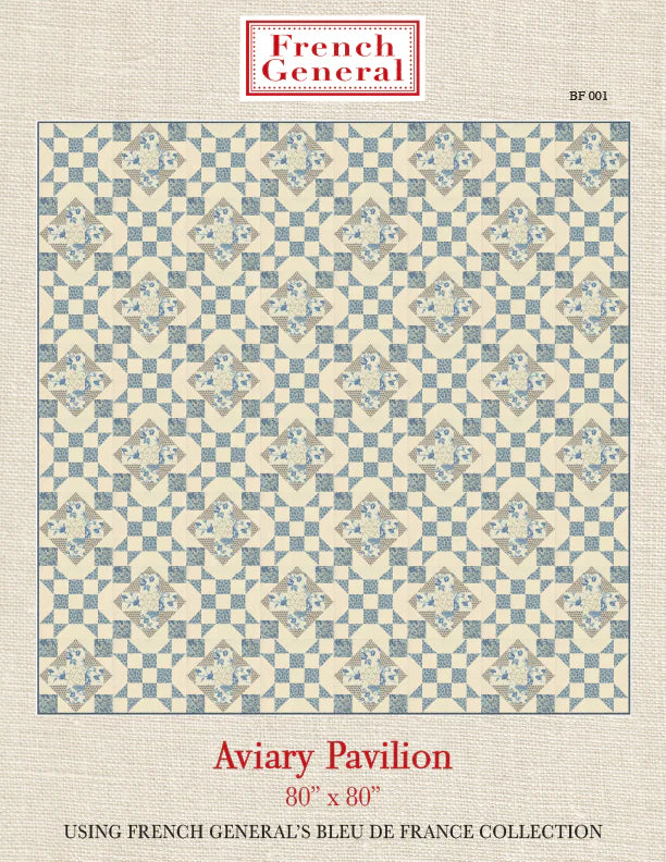 Aviary Pavillion Quilt Pattern by French General