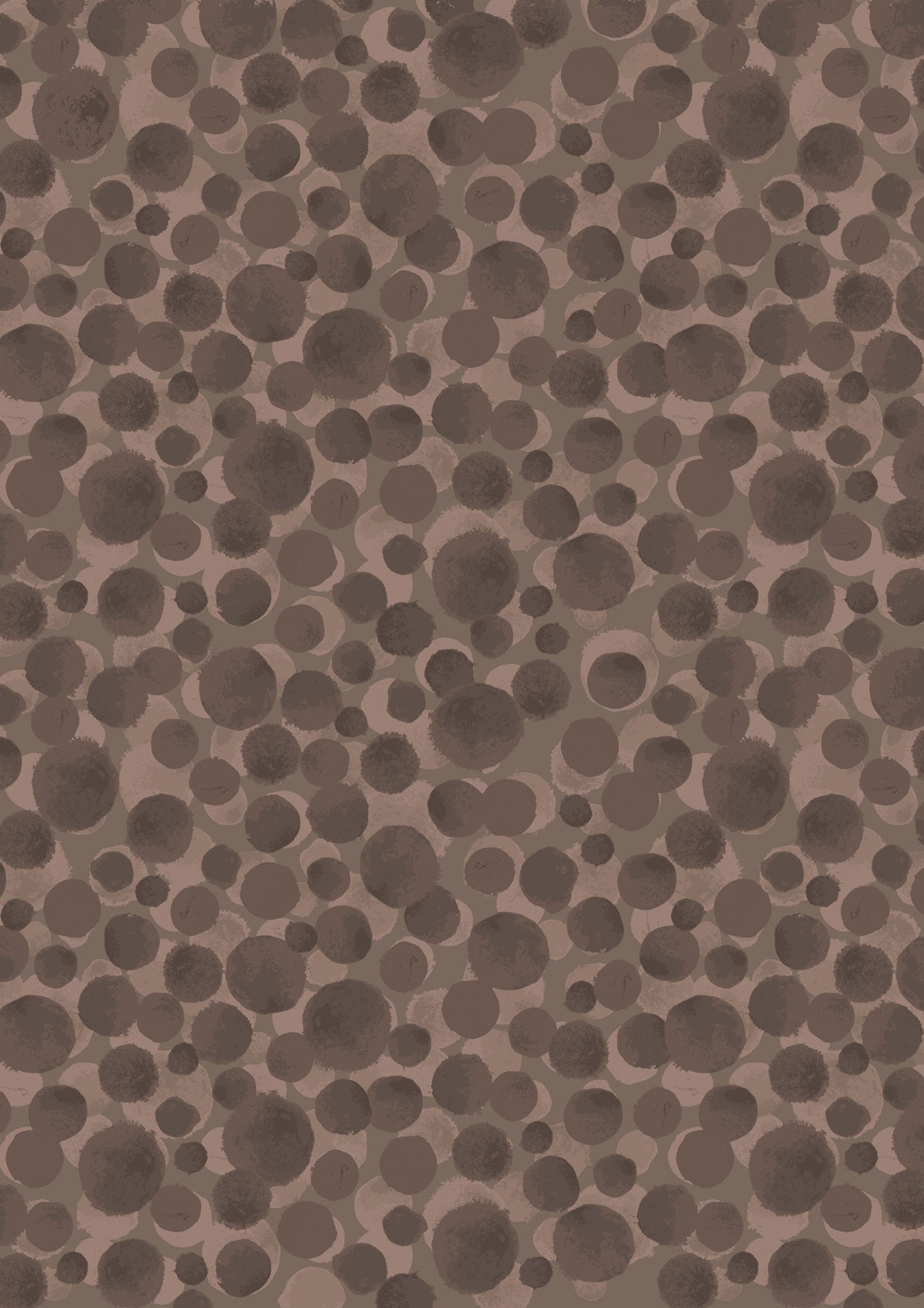 Bumbleberries Chocolate BB024 by Lewis and Irene (sold in 25cm increments)