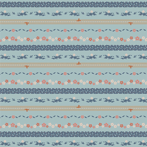 Ditsy Chain Bound Sky Binding 2.5 Edition for Art Gallery fabrics (sold in 25cm increments)