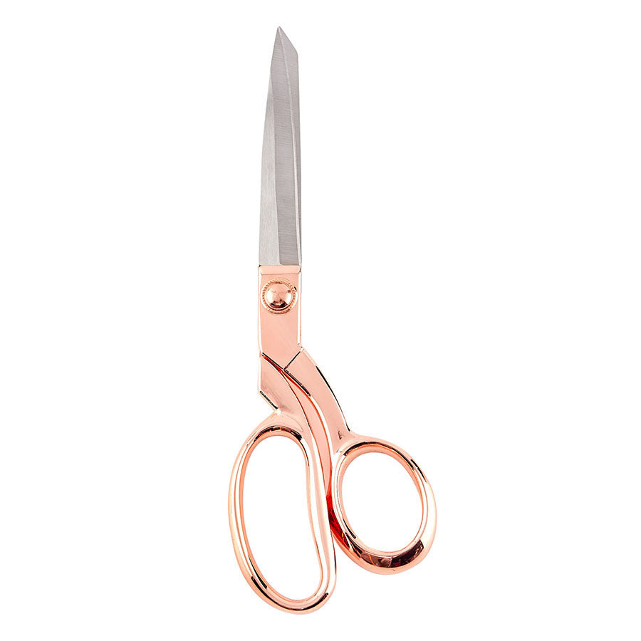 Dressmaking Scissors All Metal Fabric 215mm Rose Gold Klasse