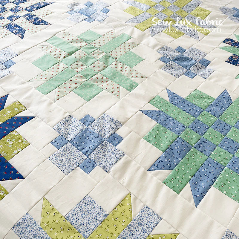 Bowen Quilt Pattern by Chrissy Lux of Branch and Blume