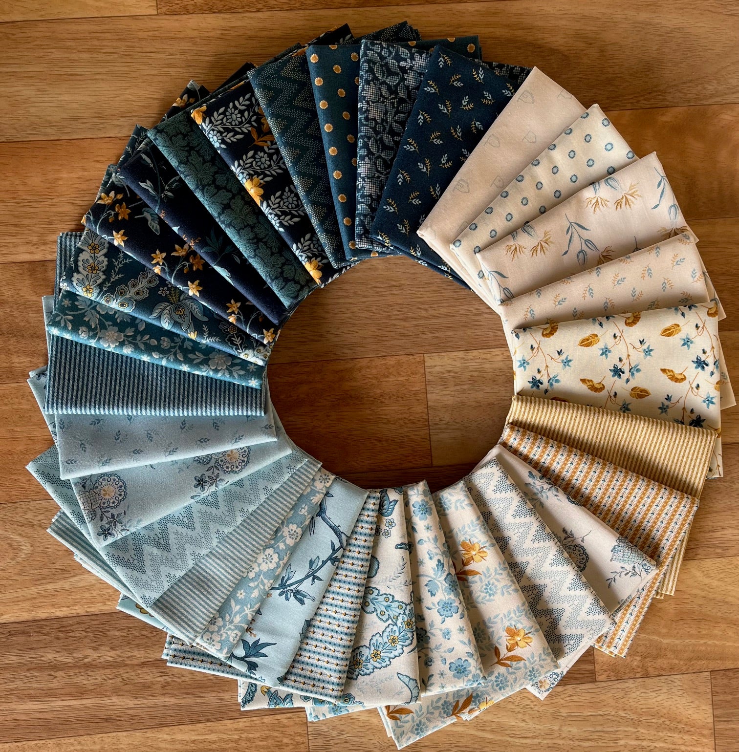 Beach House Fat Quarter Bundle by Laundry Basket Quilts for Andover Fa