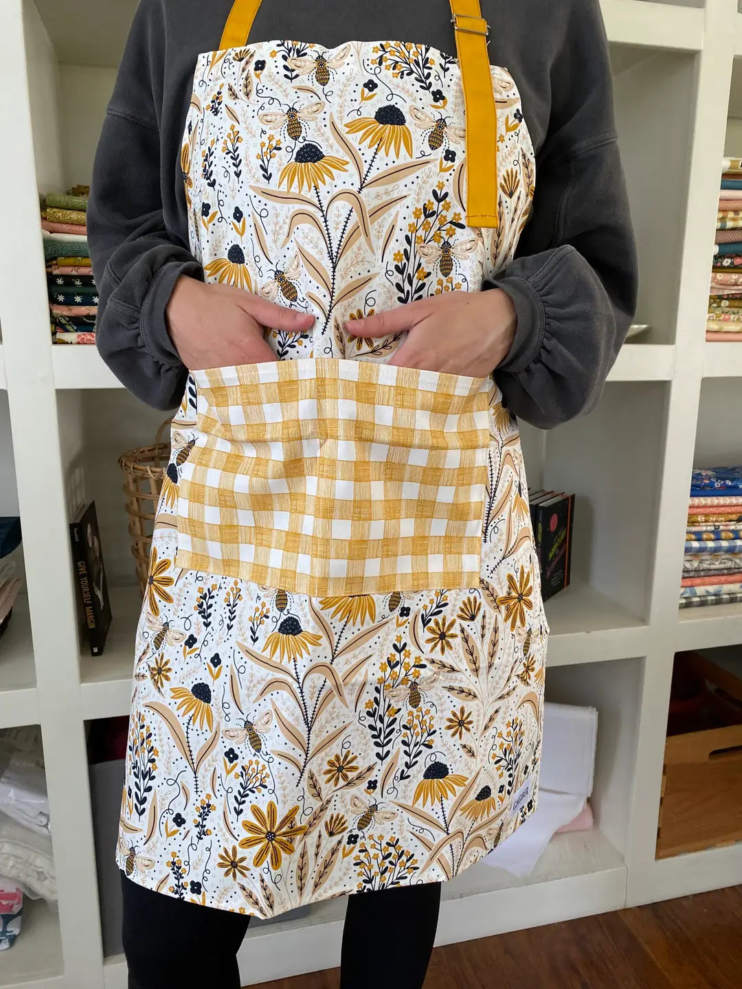 Bee Garden Chicken Apron