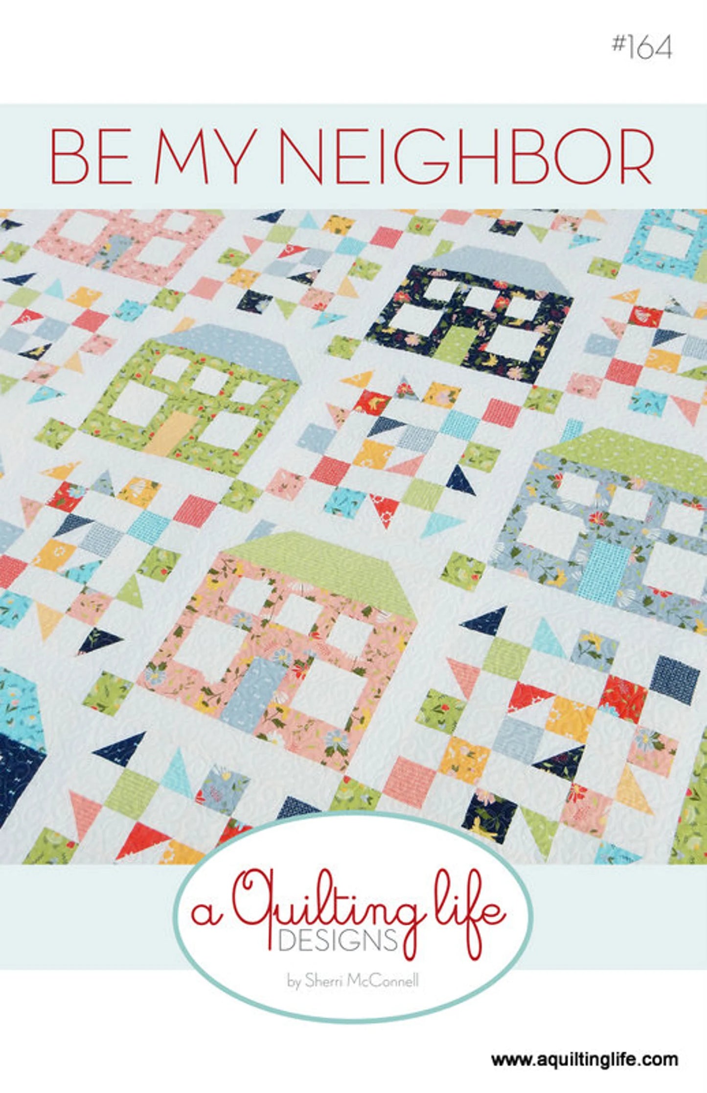 Be My Neighbour Quilt Pattern by A Quilting Life