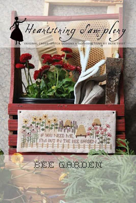 Bee Garden Cross Stitch Pattern by Heartstring Samplery