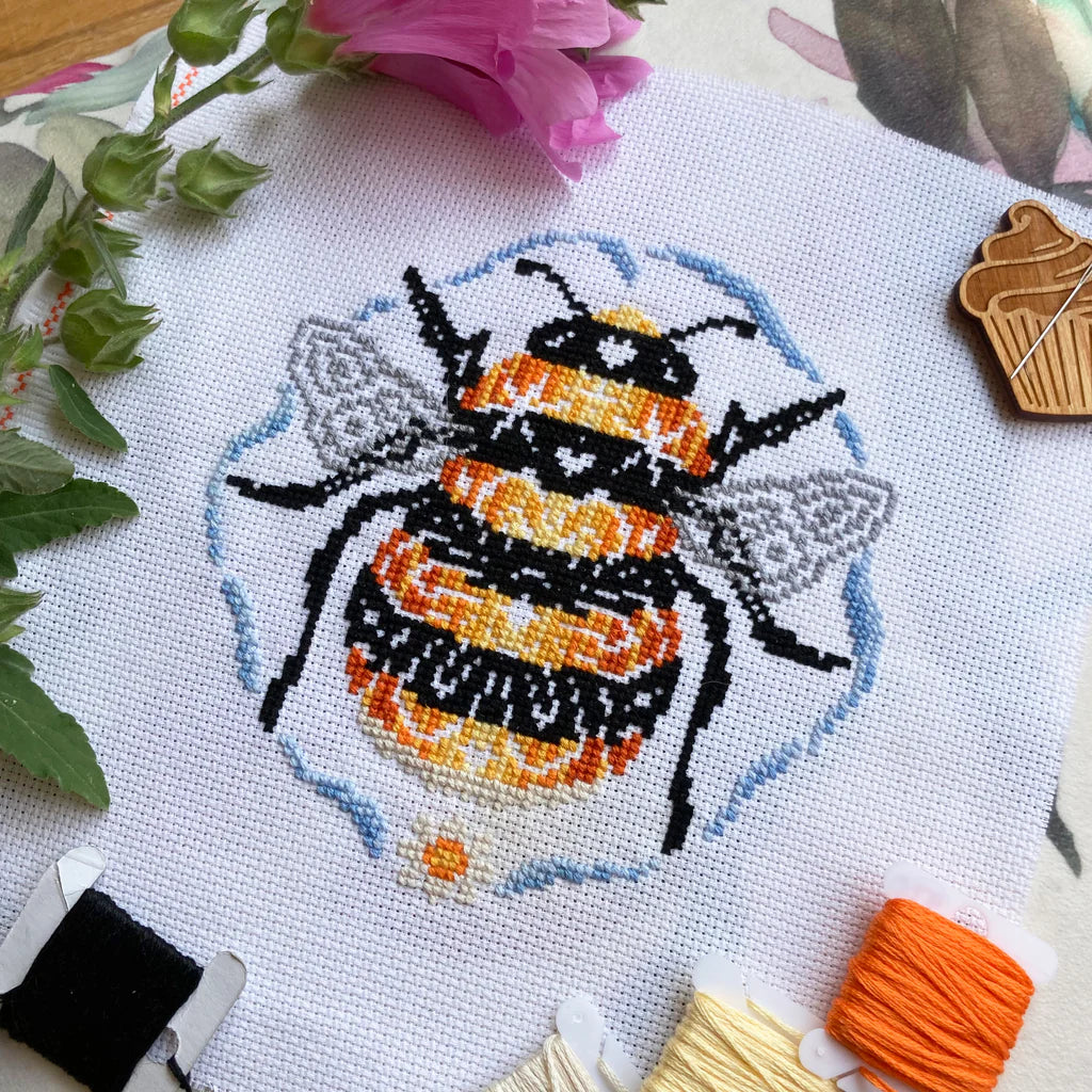 Bee Kind Cross Stitch Kit by Love Poppet