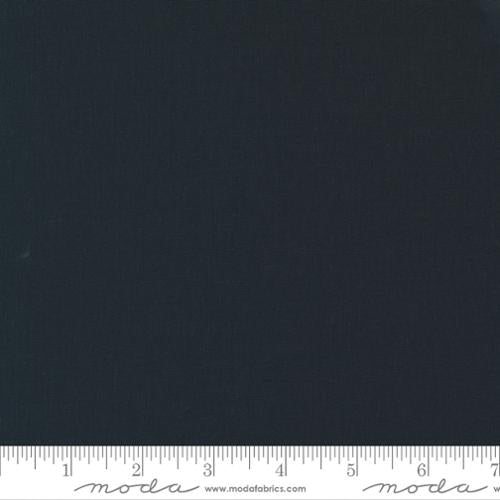 Bella Solids Silky Soft Finish Black MS9900199 Meterage by Moda Fabrics (sold in 25cm increments)