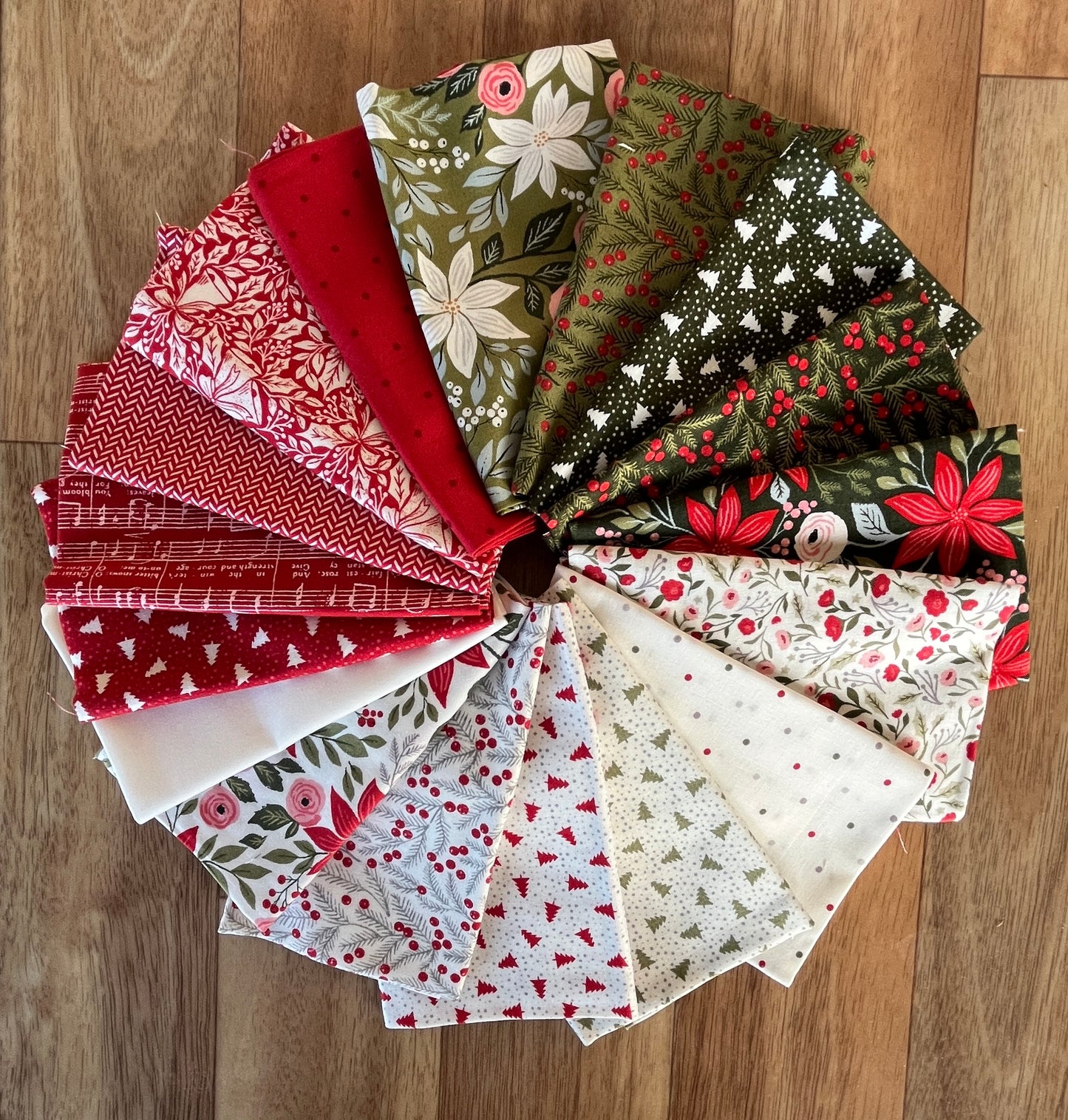 Berry & Pine Fat Eighth Bundle by Lella Boutique for Moda Fabrics