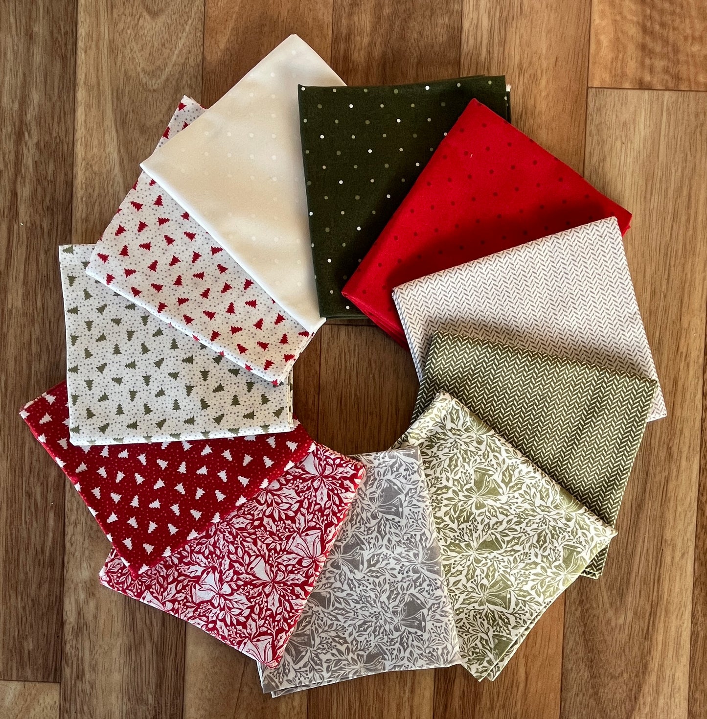 Berry & Pine Fat Quarter Bundle by Lella Boutique for Moda Fabrics