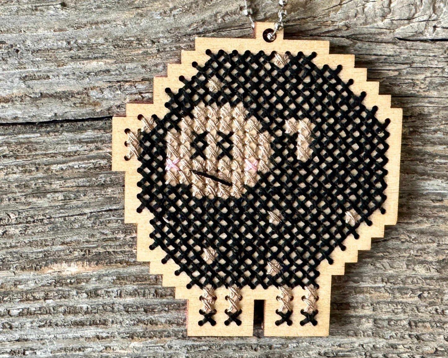 Bob Bob Black Sheep Ornament Kit from Canadian Stitchery