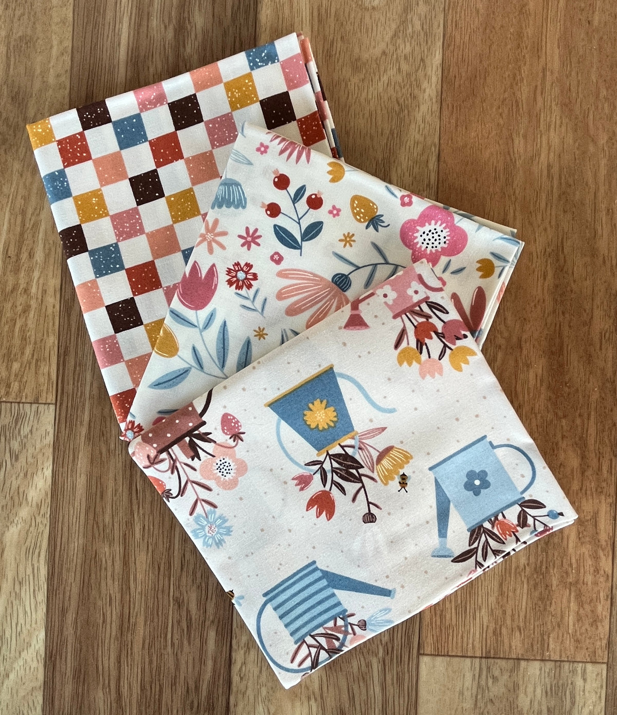 Blossoms and Blooms Whites Fat Quarter Bundle by Elena Amo for Moda Fabrics