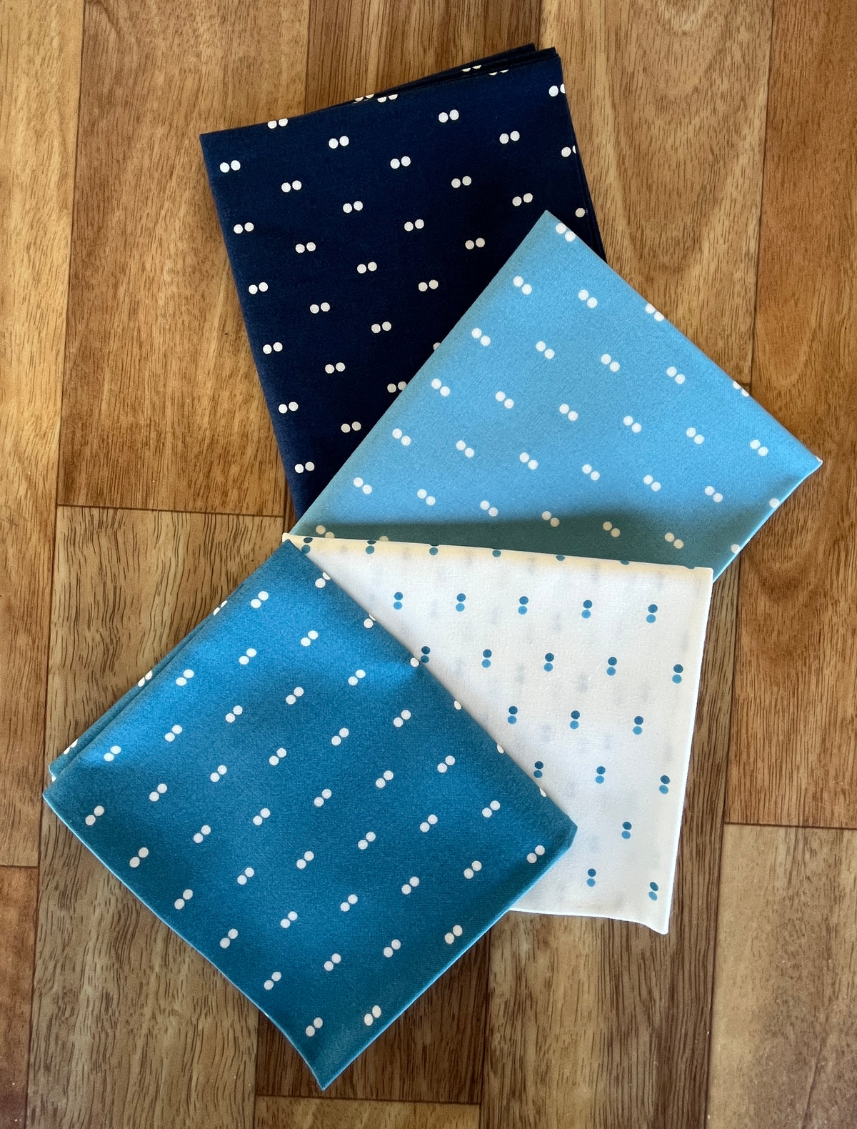 Blueprint Dots Fat Quarter Bundle by Camille Roskelley for Moda Fabrics