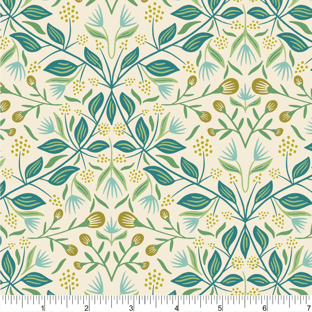 Everbloom Bramble Rebecca Jane Woolbright of Phoebe fabrics (sold in 25cm increments)