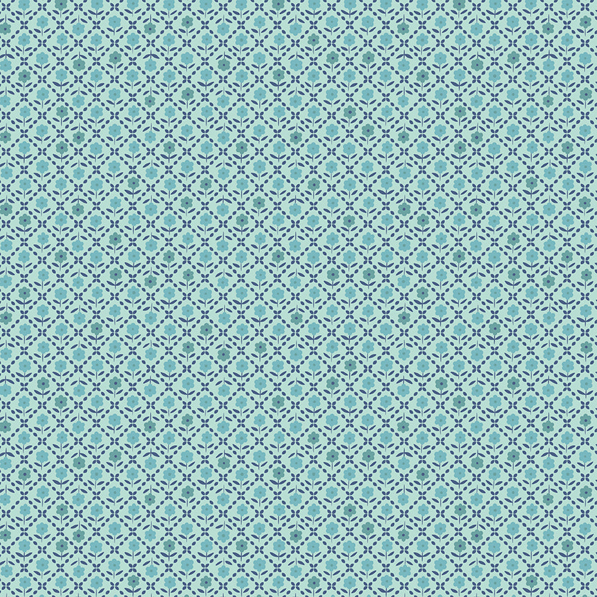 Bee Plaids - Zinnia Design Cottage C12024 by Lori Holt for Riley Blake (Sold in 25cm increments)